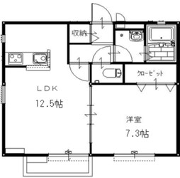 リヴィエールの物件間取画像